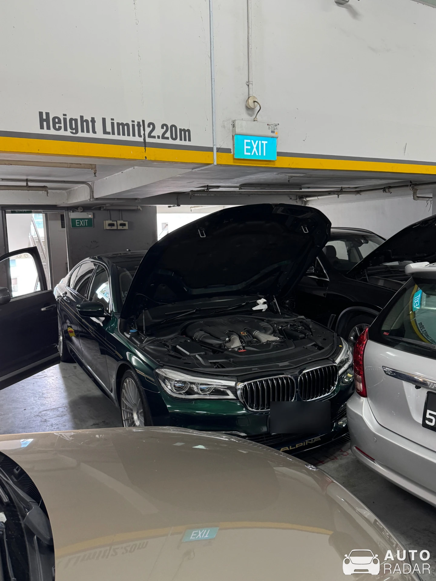 Alpina B7 spotted in Singapore
