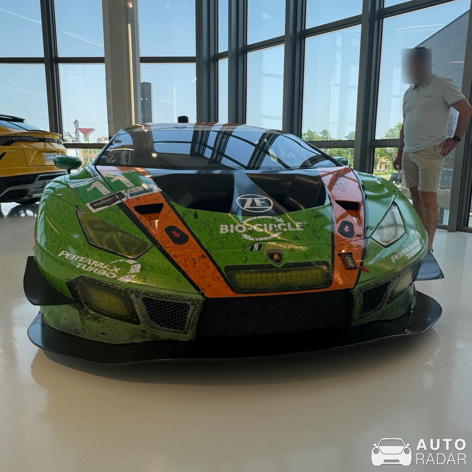 Lamborghini Huracán Super Trofeo EVO spotted in Sant'Agata Bolognese