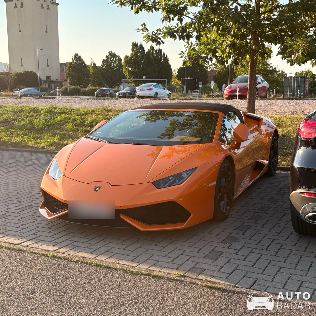 Lamborghini Huracán LP610-4 Spyder spotted in Neustadt an der Weinstraße