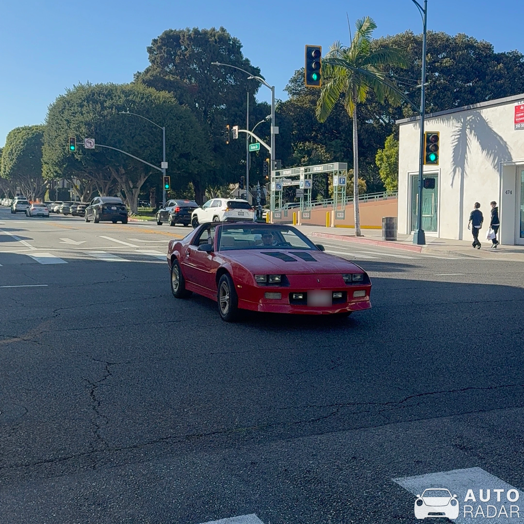 Chevrolet Camaro IROC-Z spotted in Beverly Hills