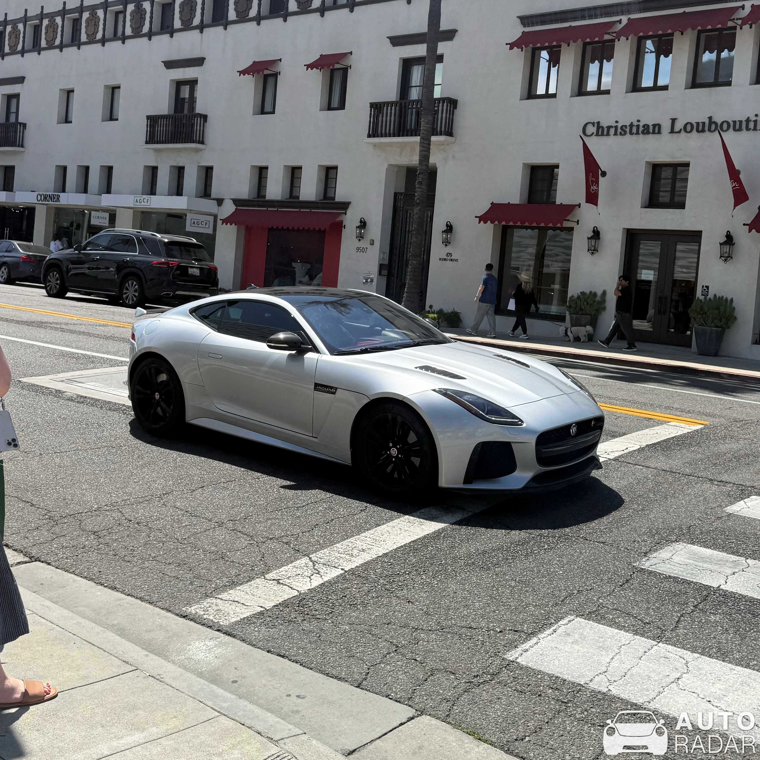 Jaguar F-Type SVR Coupé spotted in Beverly Hills