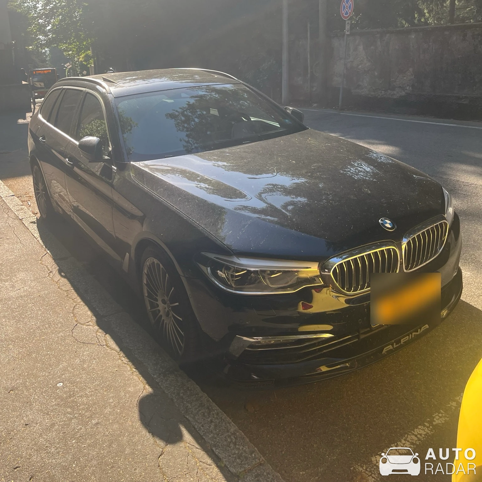 Alpina D5 spotted in Varese