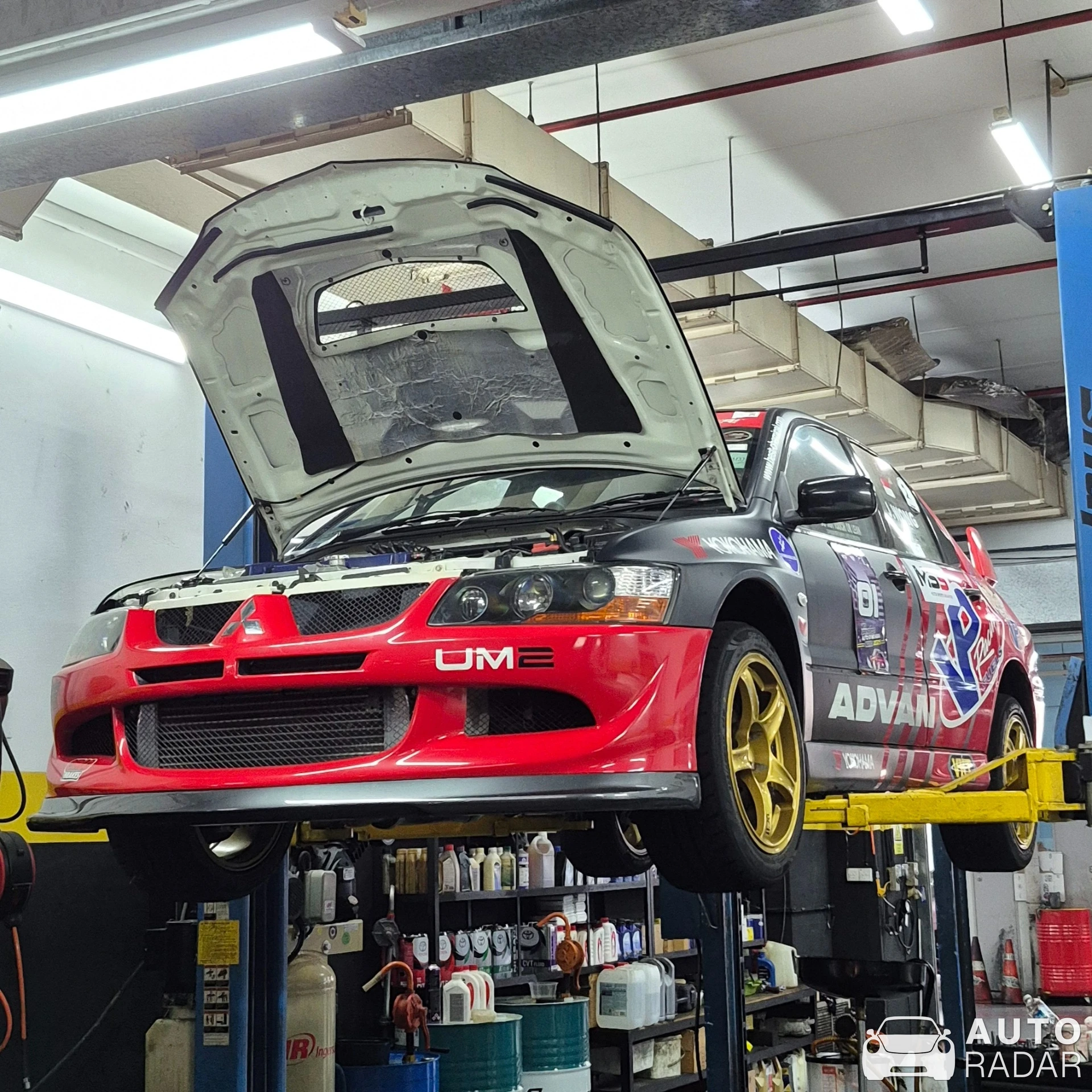 Mitsubishi Lancer Evolution VIII spotted in Singapore