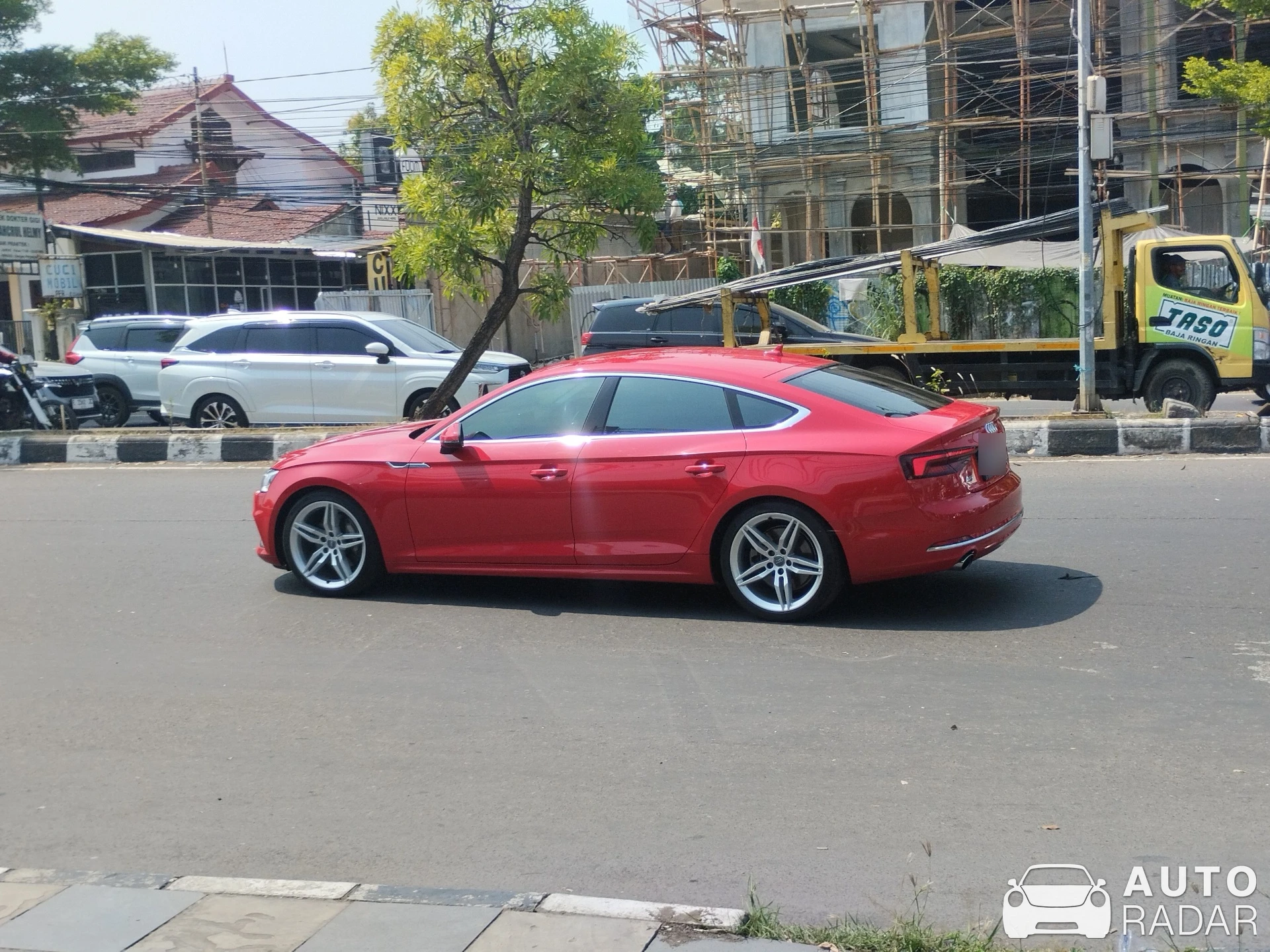 Audi S5 Sportback B9 spotted in Cirebon