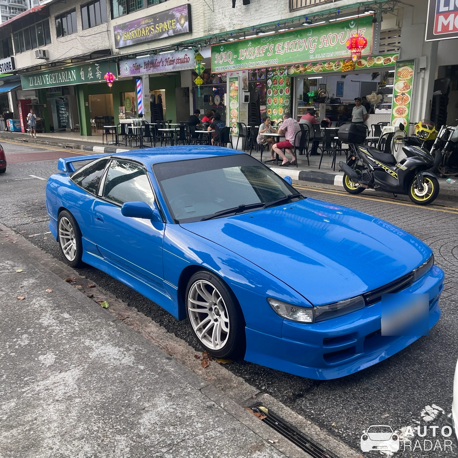 Nissan 180SX spotted in Singapore