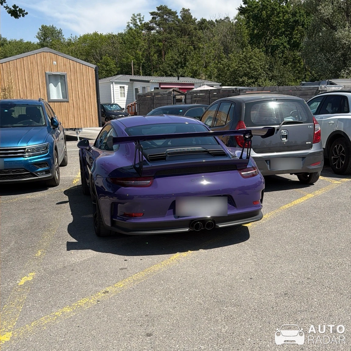 Porsche 991 GT3 RS MkI spotted in Neuchâtel