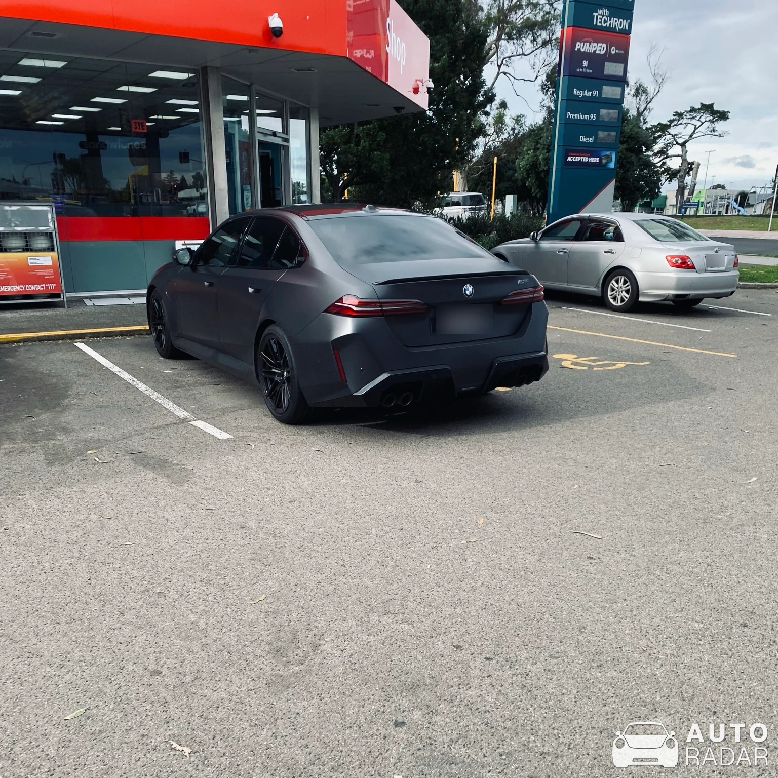 BMW M5 G90 spotted in Tauranga