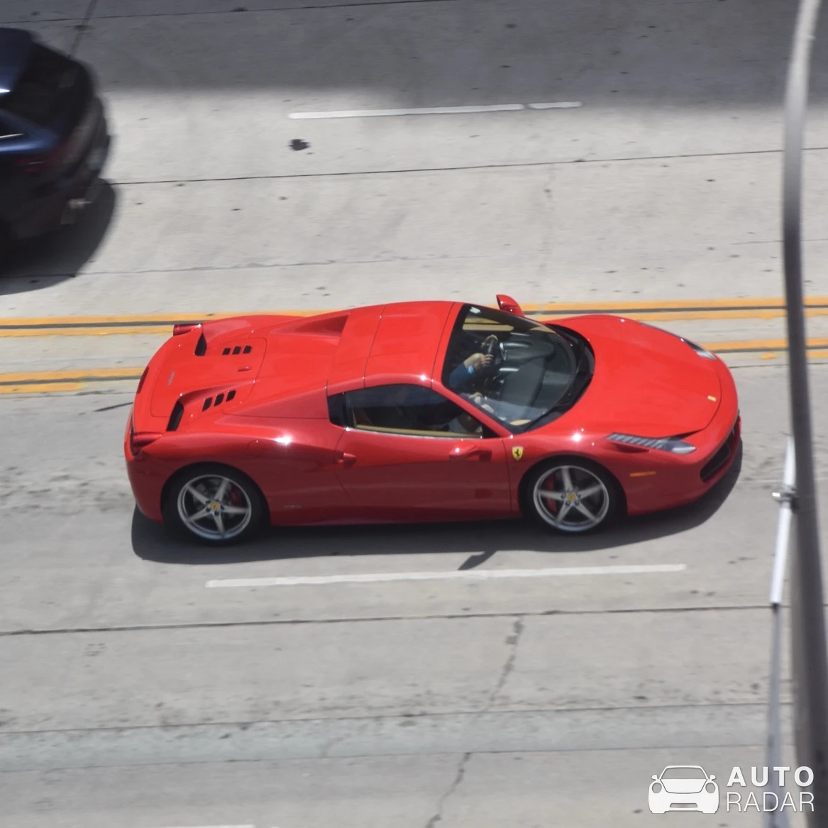 Ferrari 458 Spider spotted in Los Angeles
