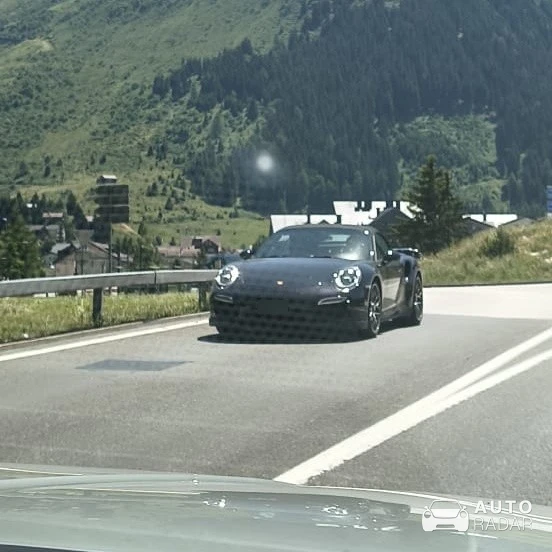 Porsche 991 Turbo S MkI spotted in Locarno