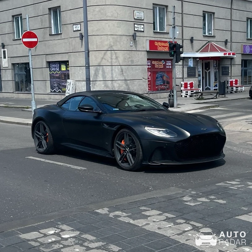Aston Martin DBS spotted in Budapest