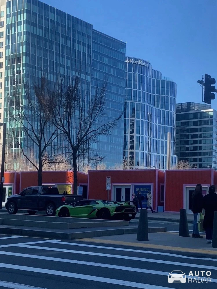 Lamborghini Aventador LP770-4 SVJ Roadster spotted in Boston