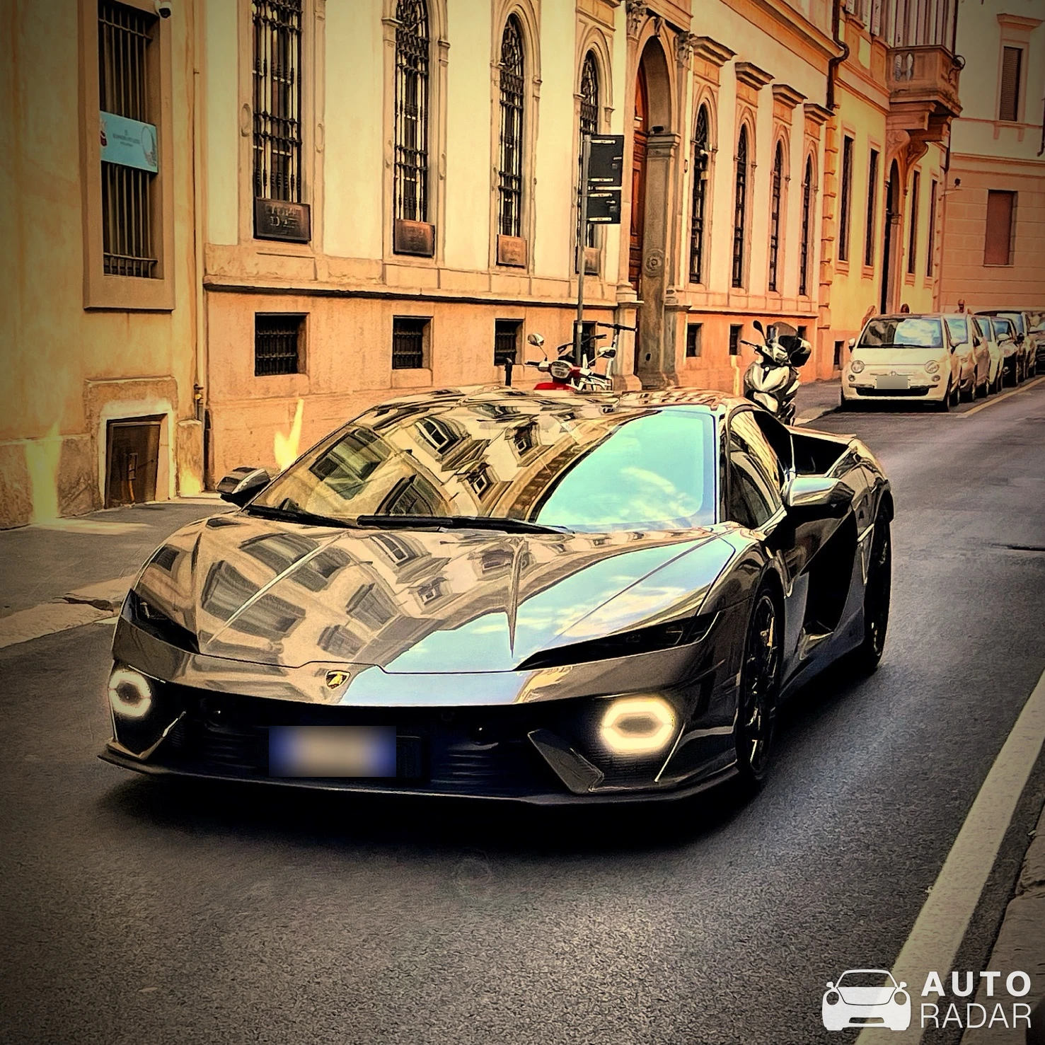 Lamborghini Temerario spotted in Milaan
