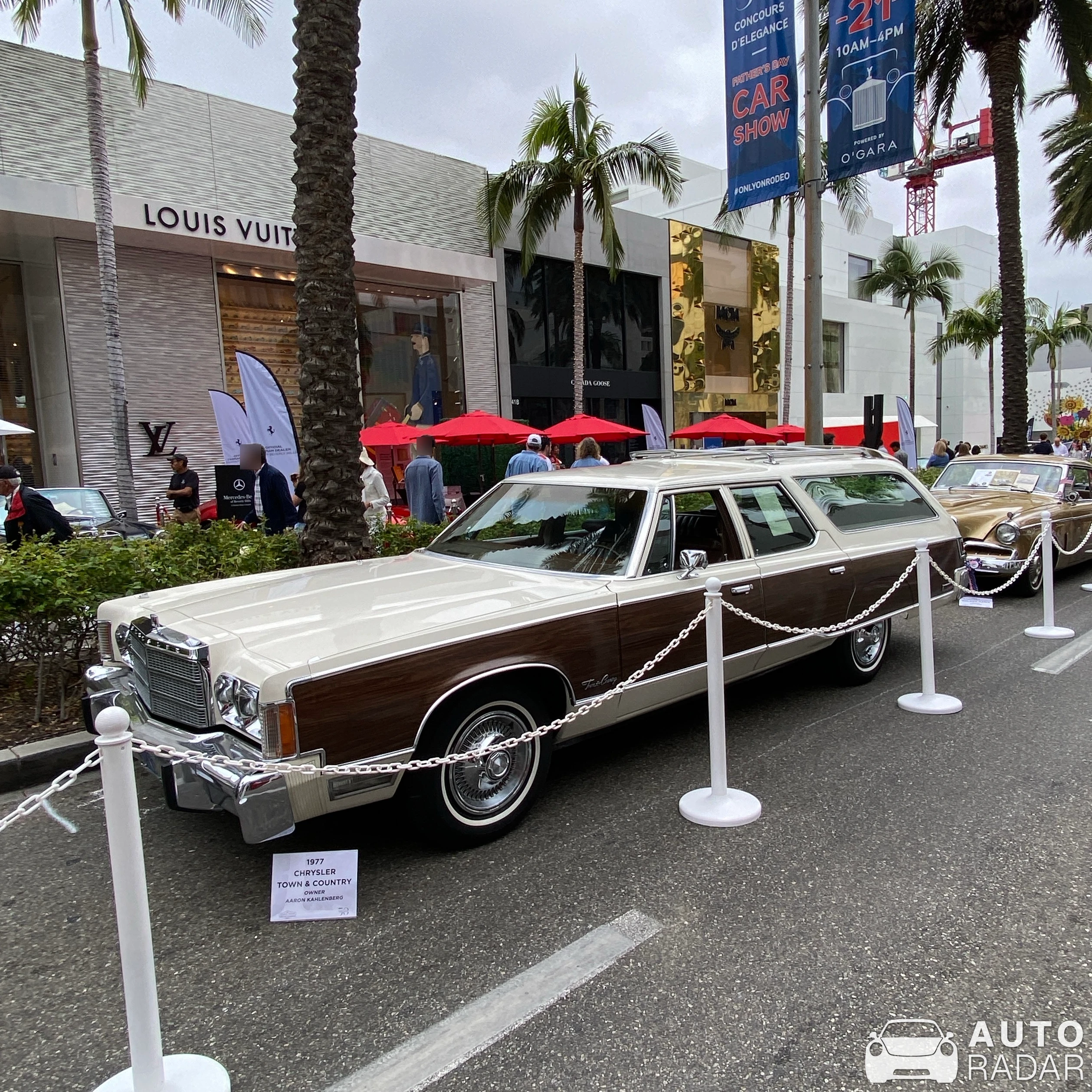 Chrysler Town & Country spotted in Beverly Hills