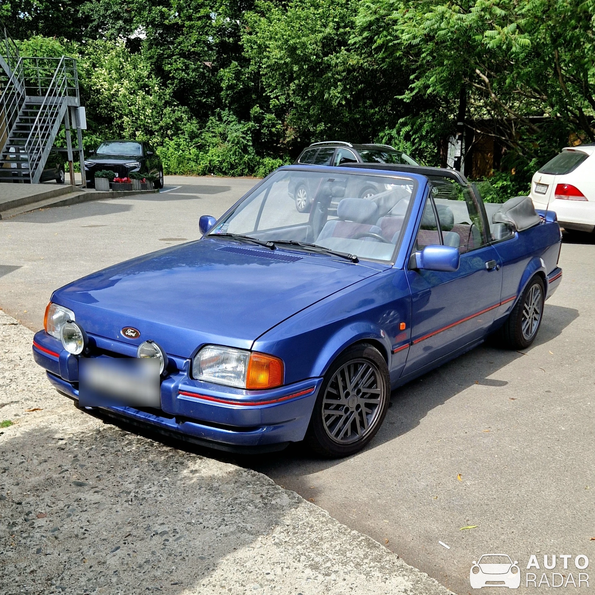 Ford Escort XR3i Cabriolet spotted in Kraków, Poland