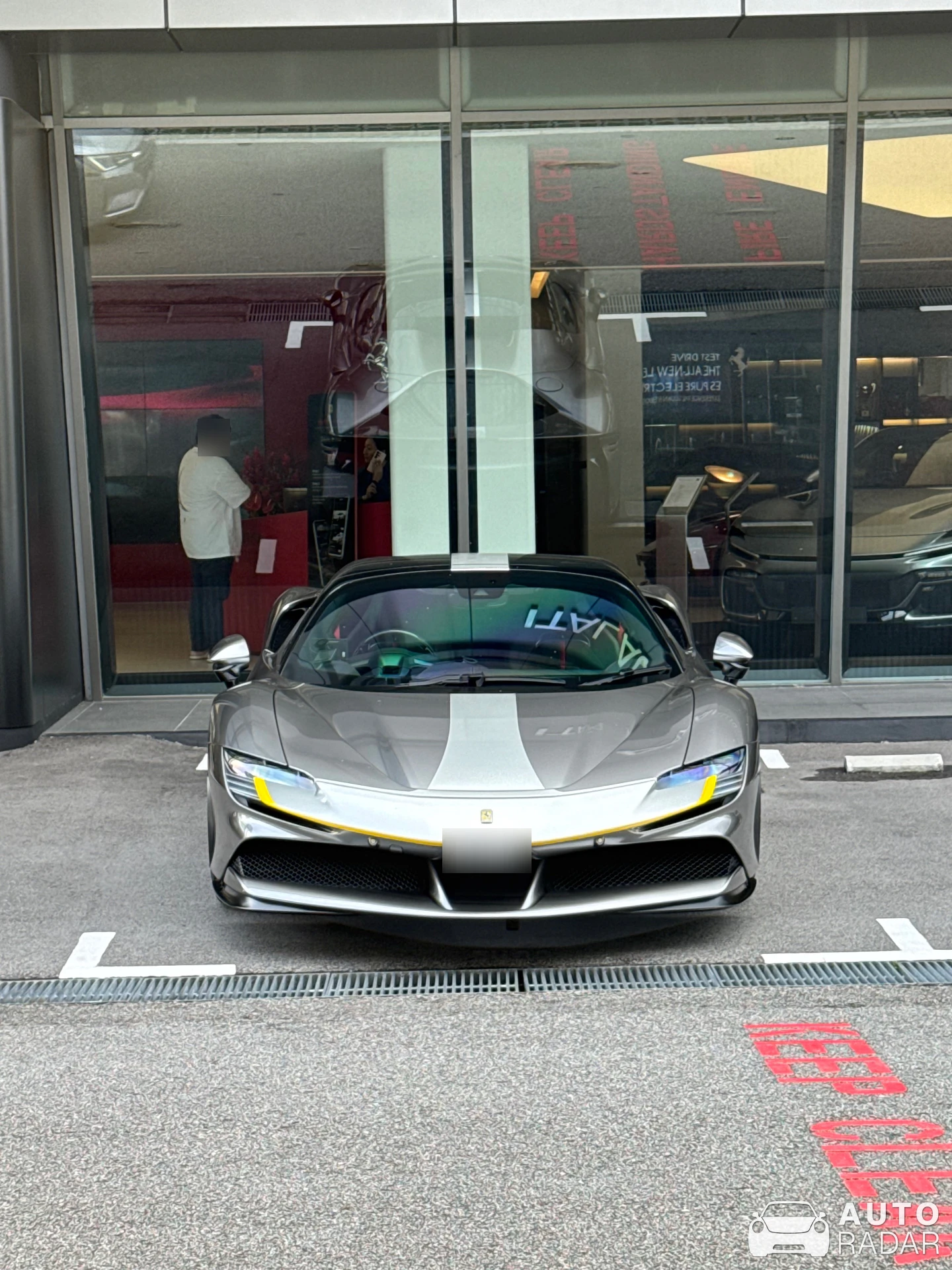 Ferrari SF90 Spider Assetto Fiorano spotted in Singapore