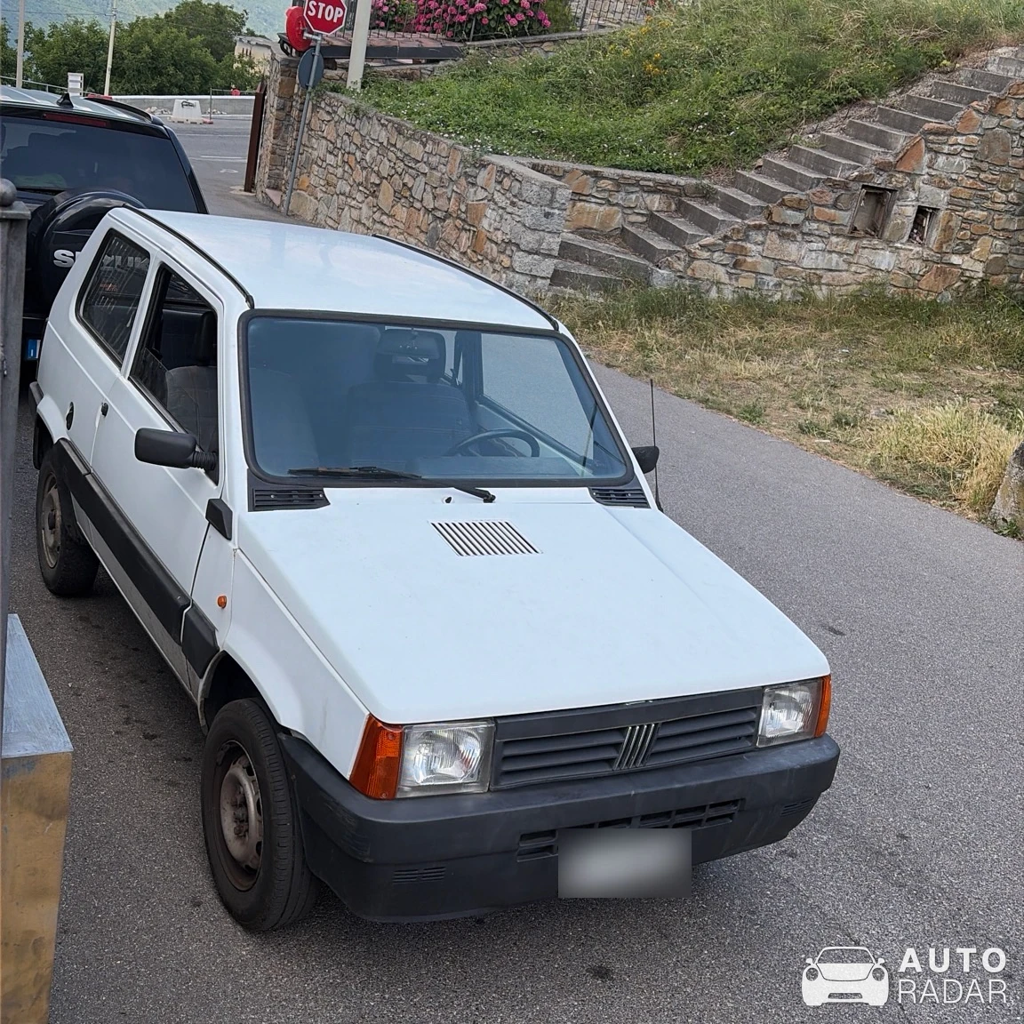Fiat Panda 141 spotted in Malegno