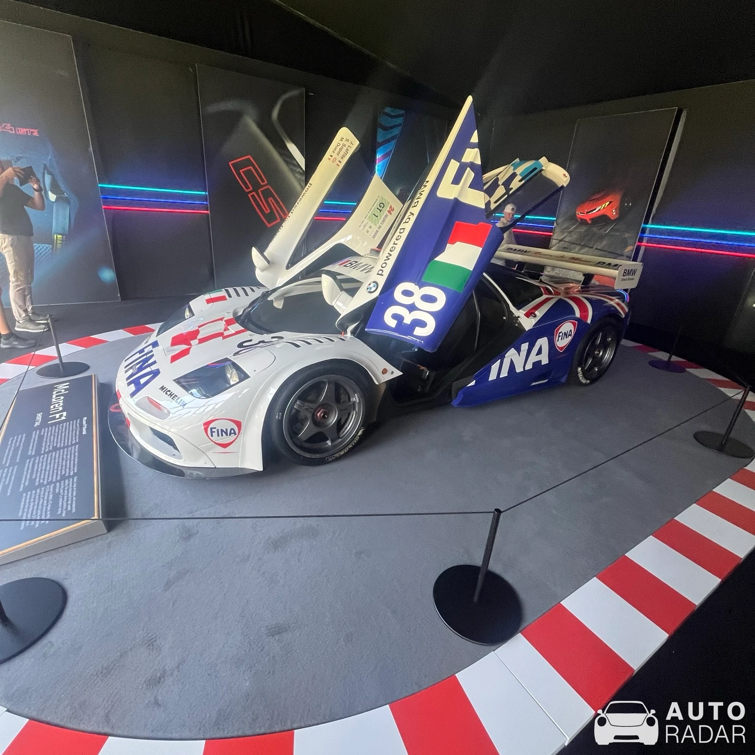 McLaren F1 GTR spotted in Båstad