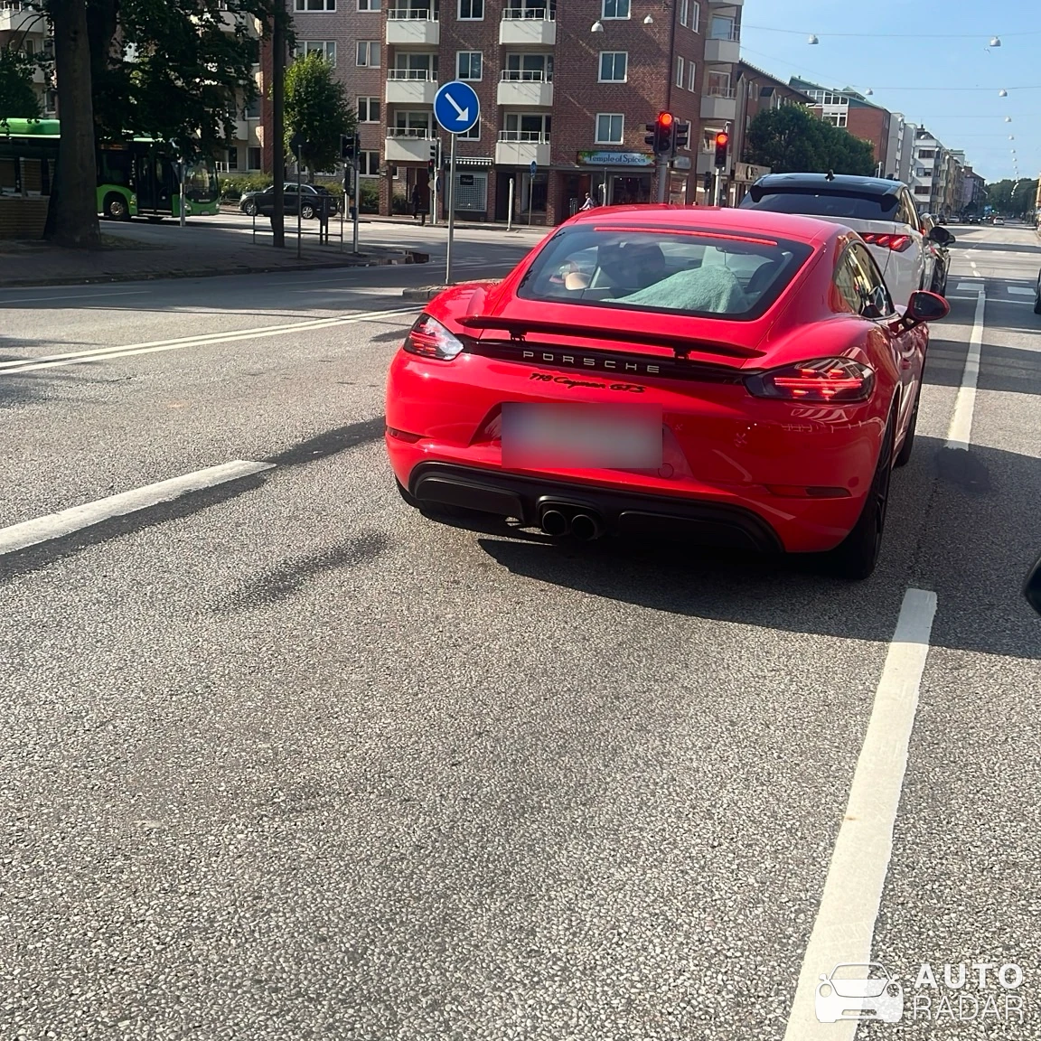 Porsche 718 Cayman GTS 4.0 spotted in Malmö