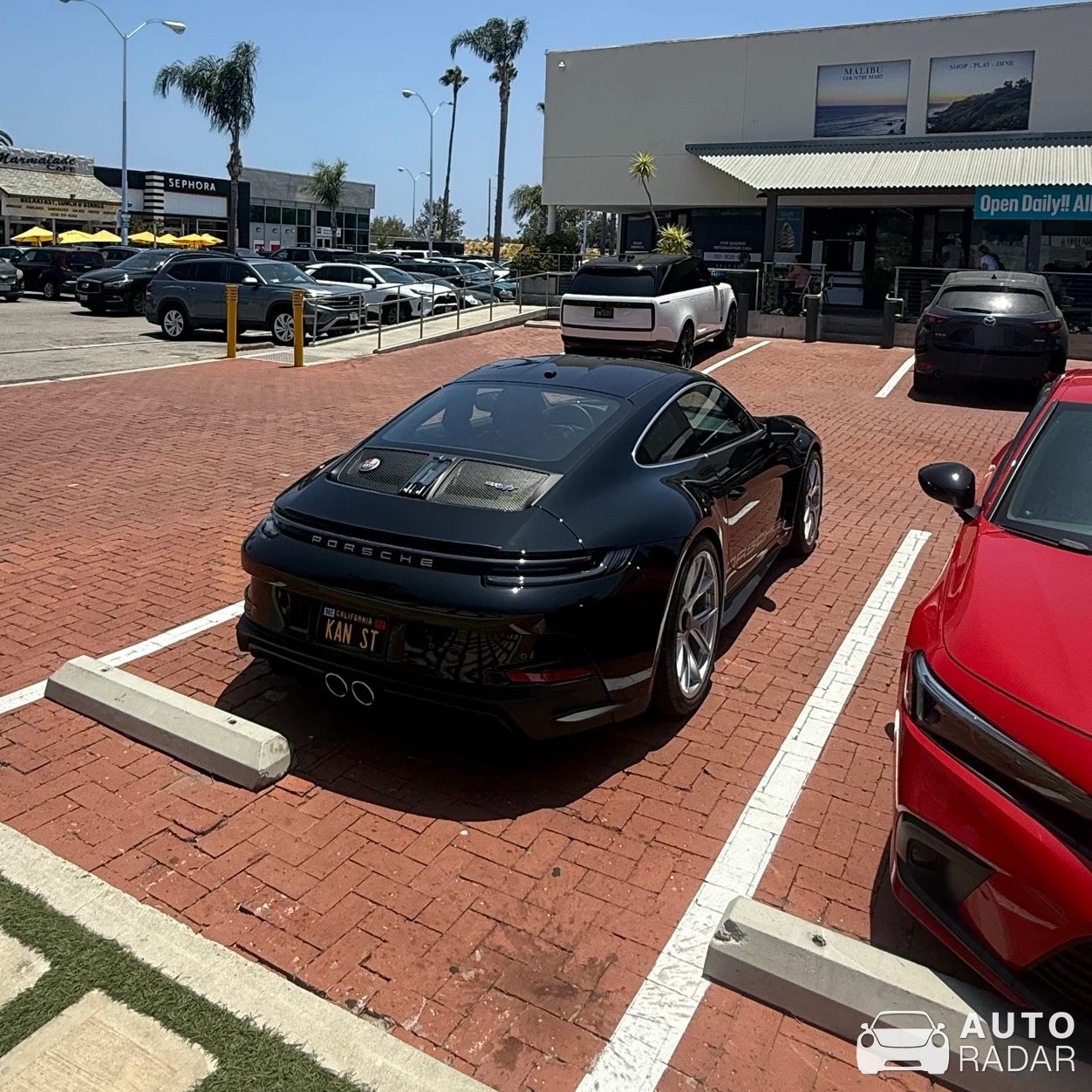 Porsche 992 S/T spotted in Malibu