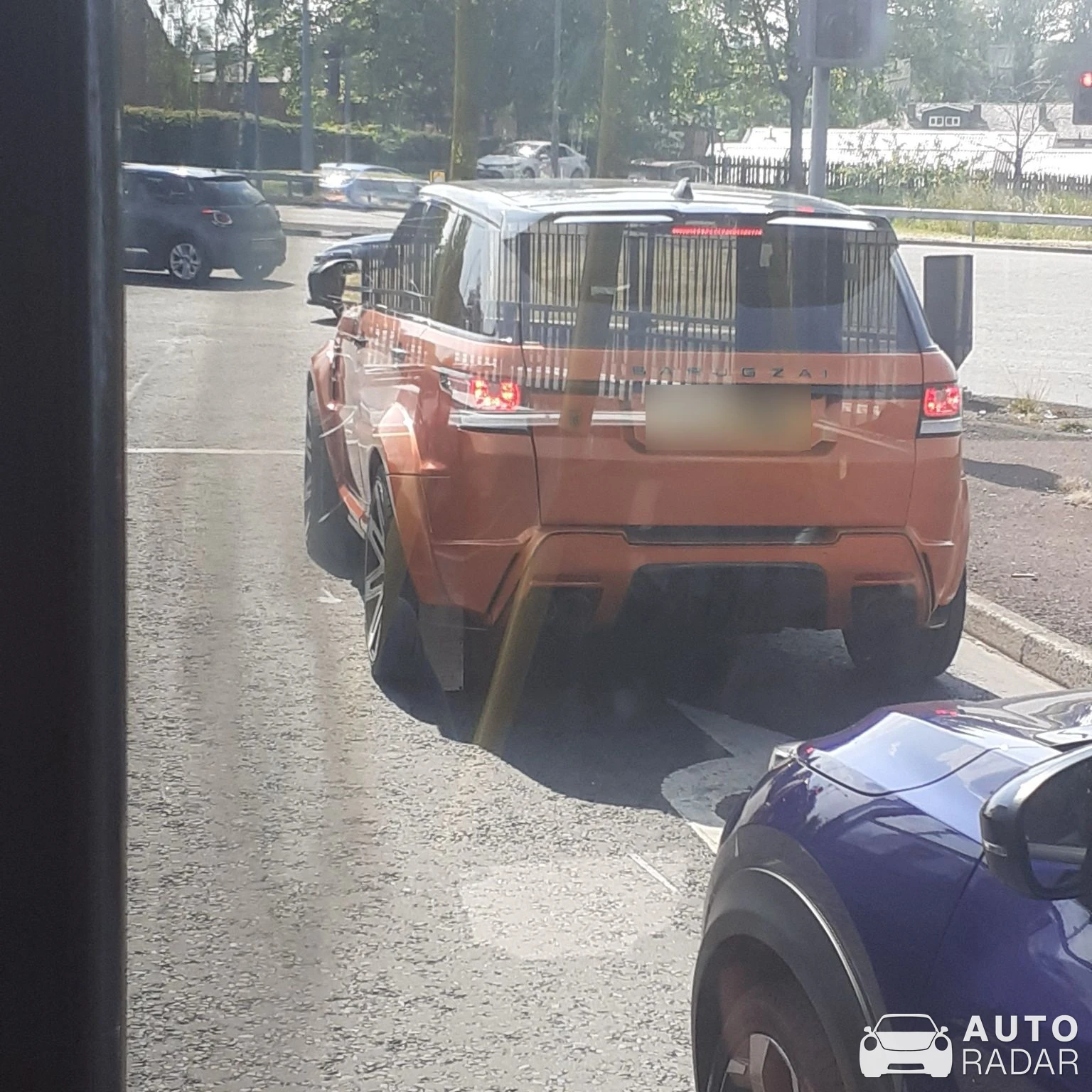 Land Rover Range Rover Sport SVR Barugzai spotted
