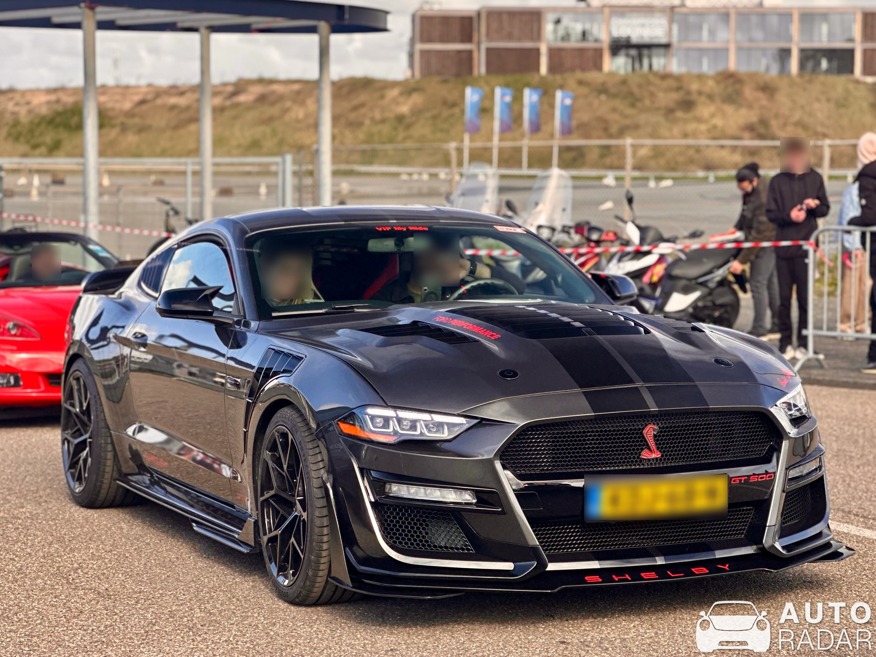 Ford Mustang Shelby GT500 Code Red spotted in Zandvoort