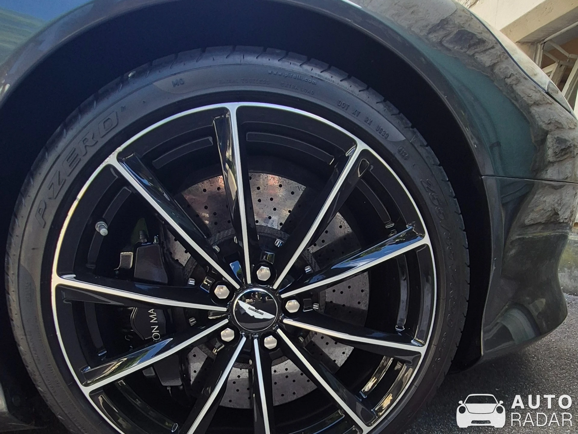 Aston Martin DB11 spotted in Oberentfelden