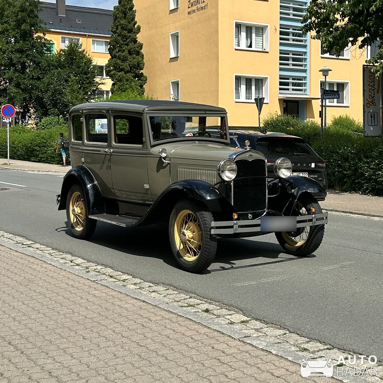Ford Model A 1930 spotted in Zwönitz