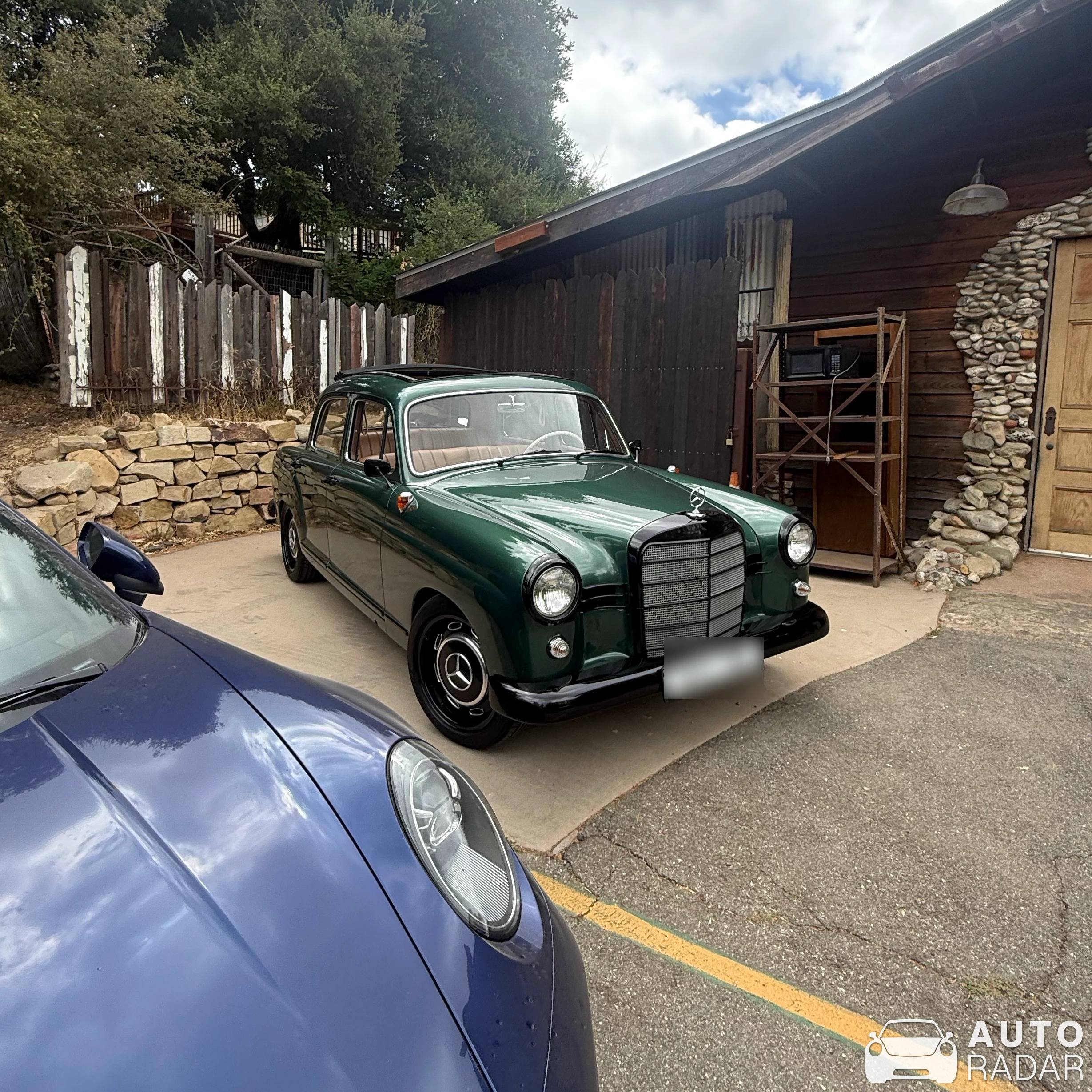 Mercedes-Benz 180D W120 spotted in Agoura Hills