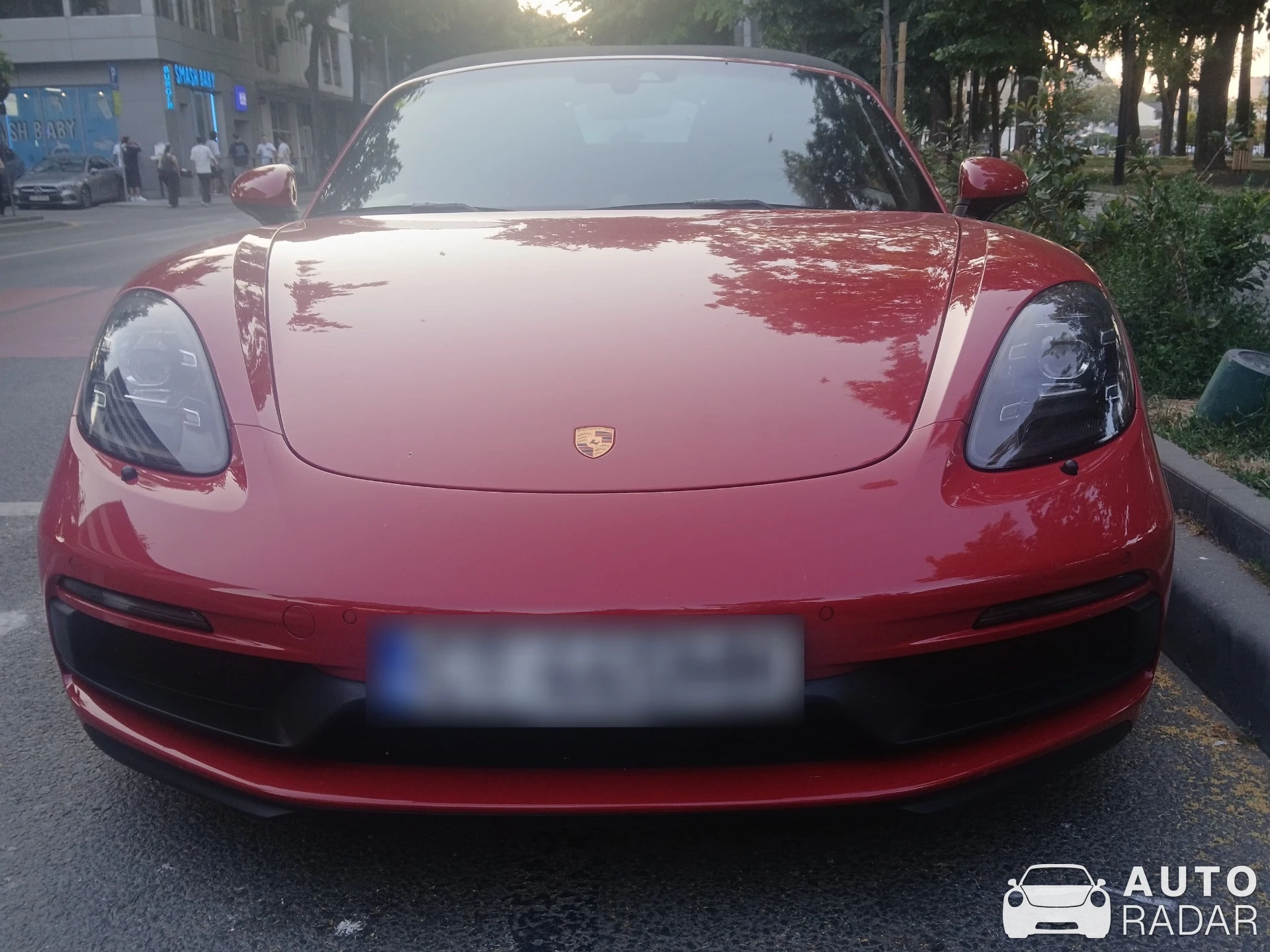 Porsche 718 Boxster GTS spotted in Constanța