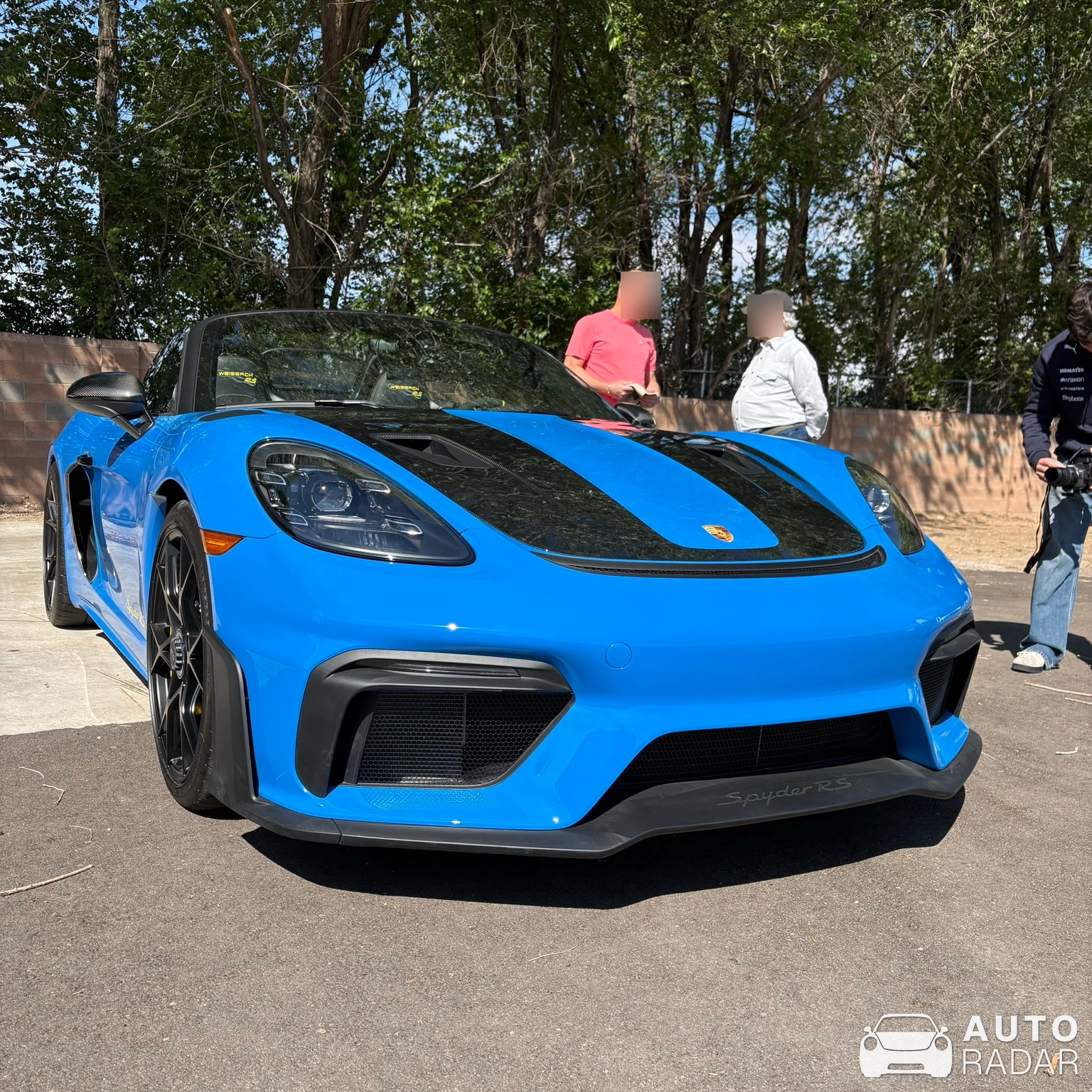 Porsche 718 Spyder RS spotted in Rio Rancho