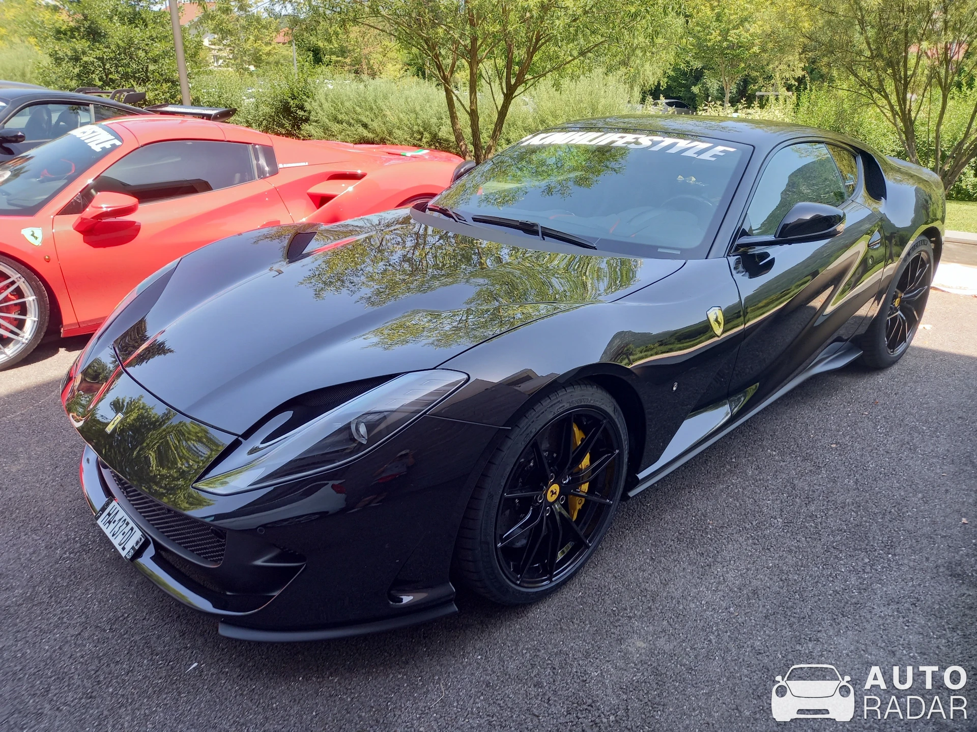 Ferrari 812 Superfast spotted in Faverges-Seythenex