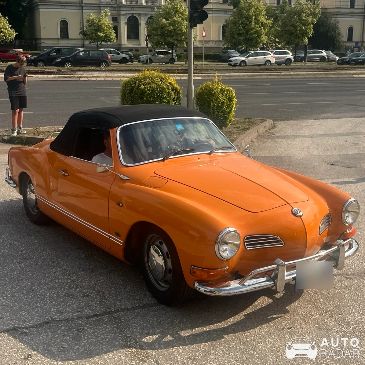 Volkswagen Type 14 Karmann-Ghia Cabriolet spotted in Sarajevo