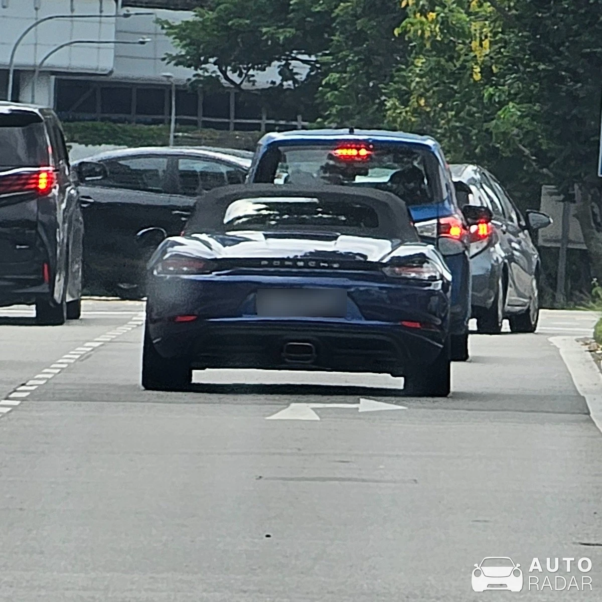 Porsche 718 Boxster S spotted in Burgos