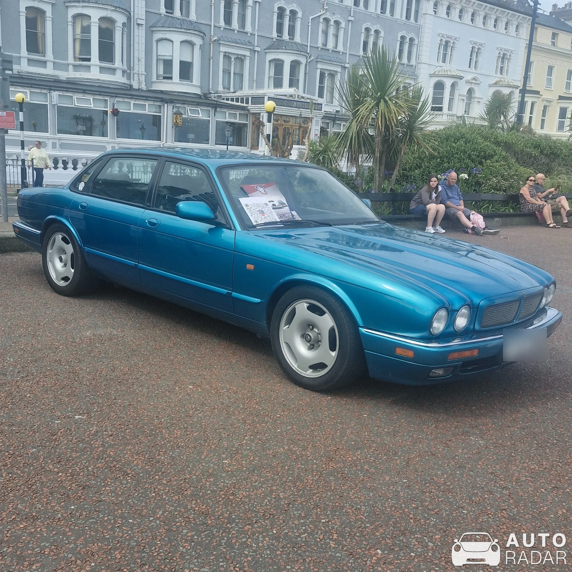 Jaguar XJ spotted in Llandudno