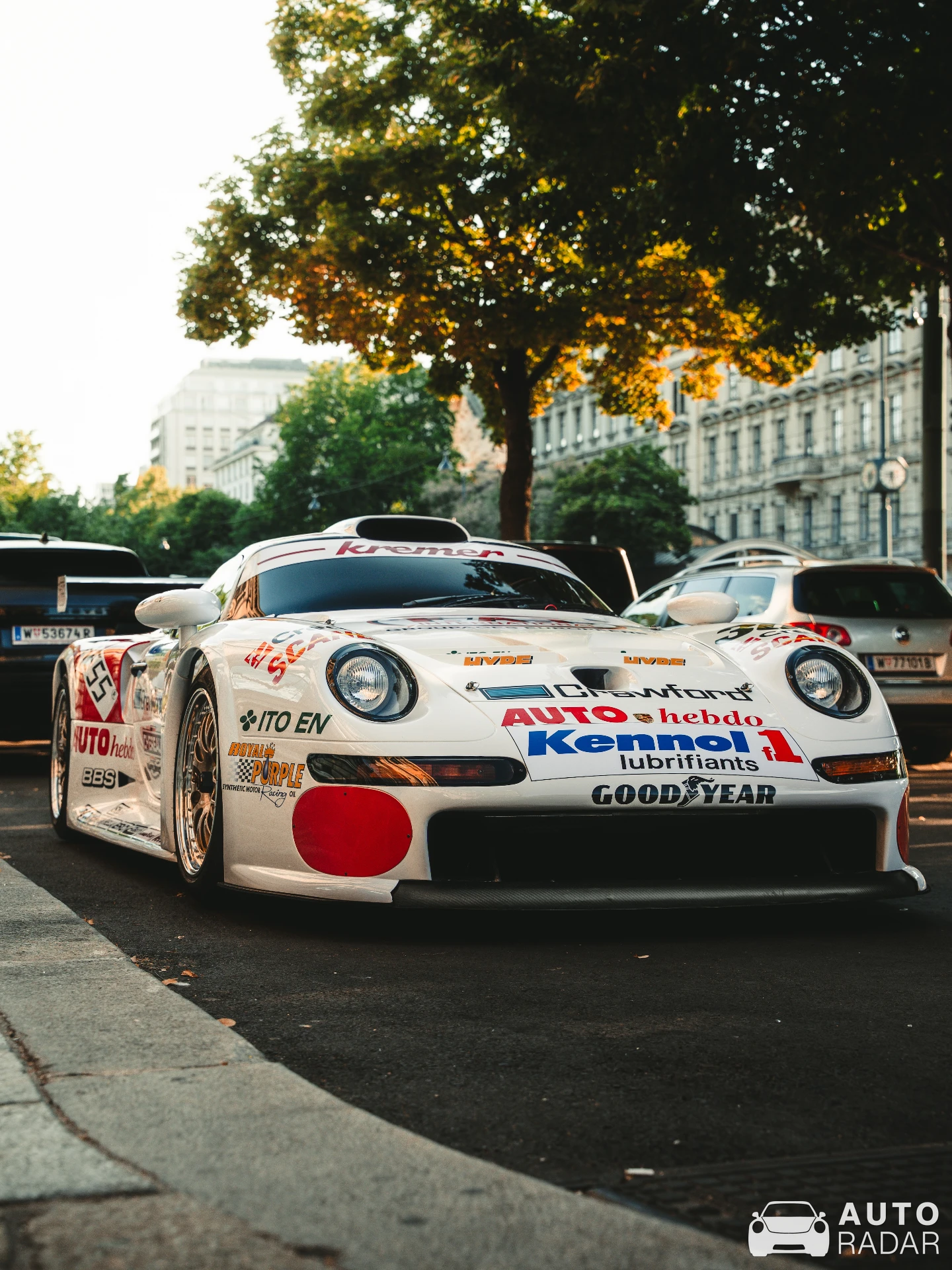 Porsche 996 GT1 spotted in Vienna