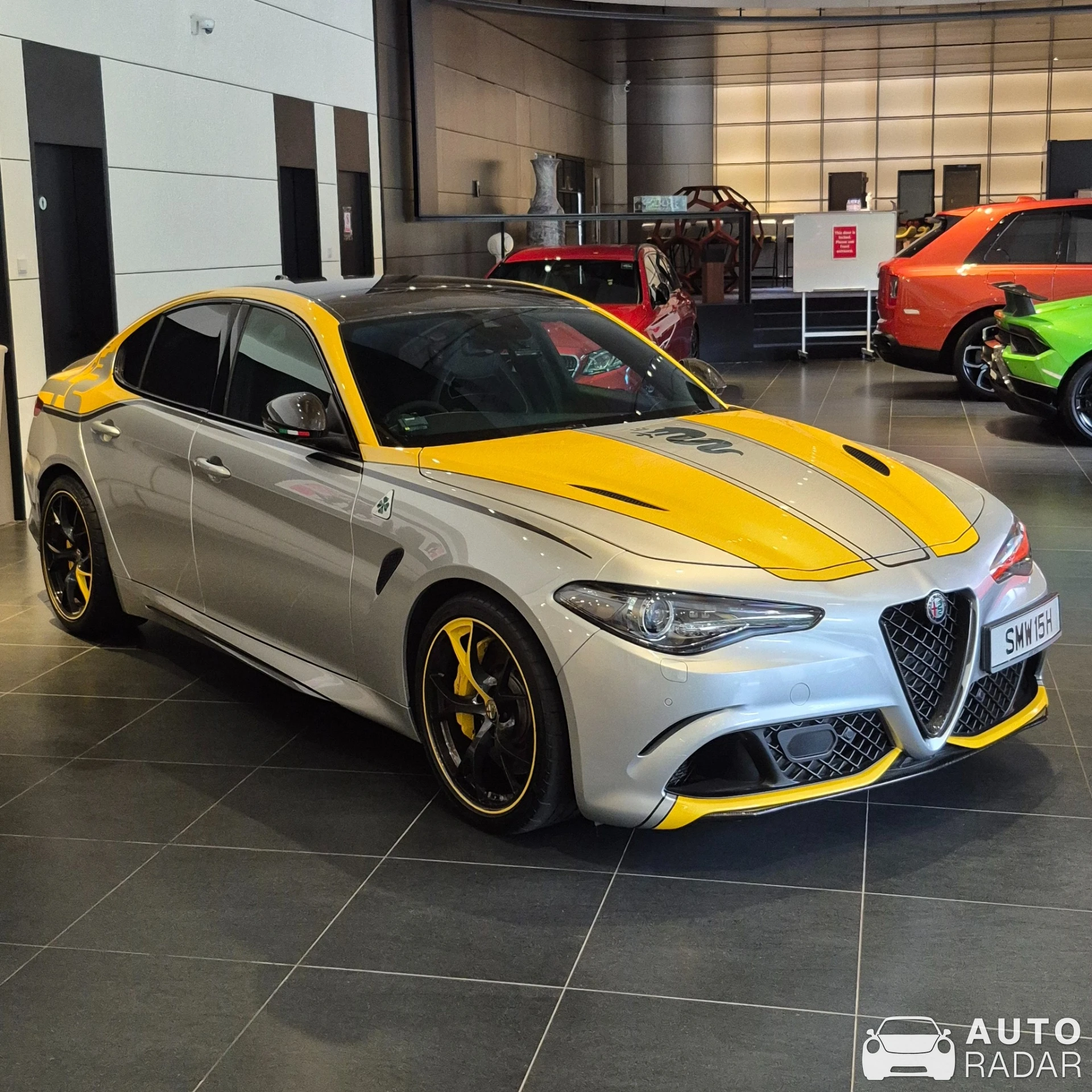 Alfa Romeo Giulia Quadrifoglio spotted in Singapore