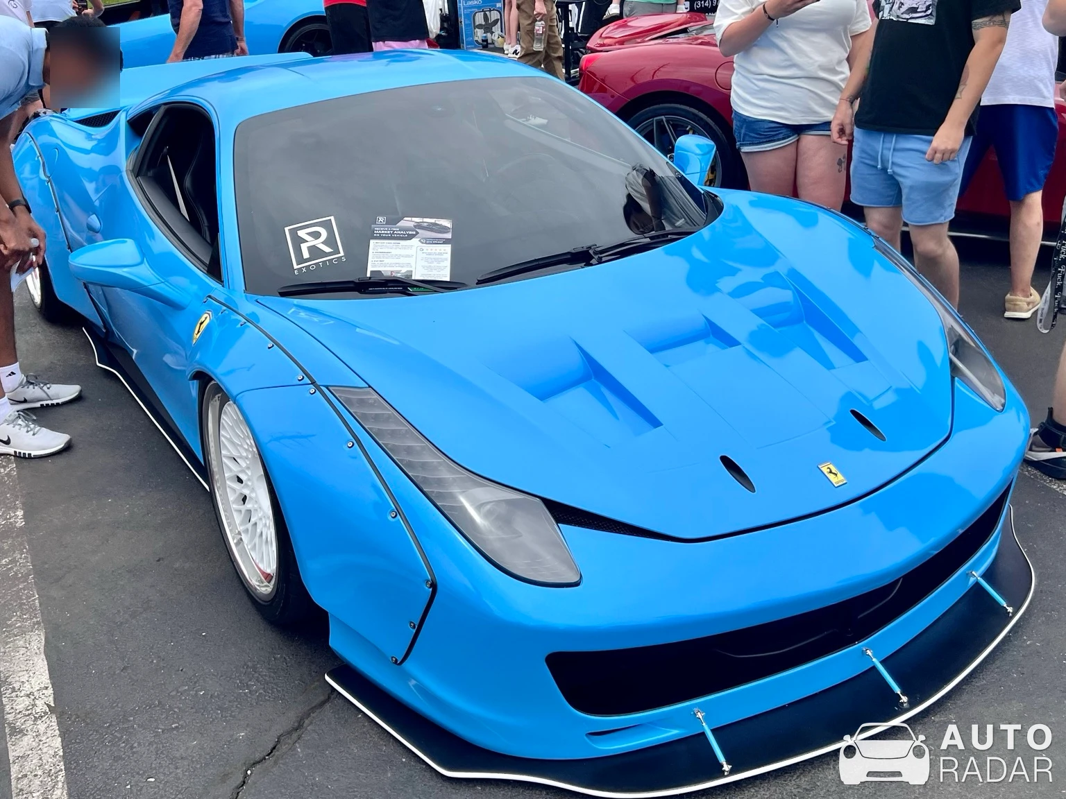 Ferrari 458 Italia Liberty Walk Widebody spotted in Maplewood