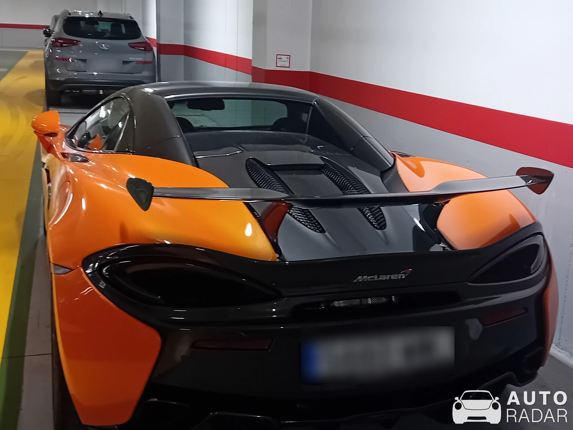 McLaren 600LT spotted in Pamplona