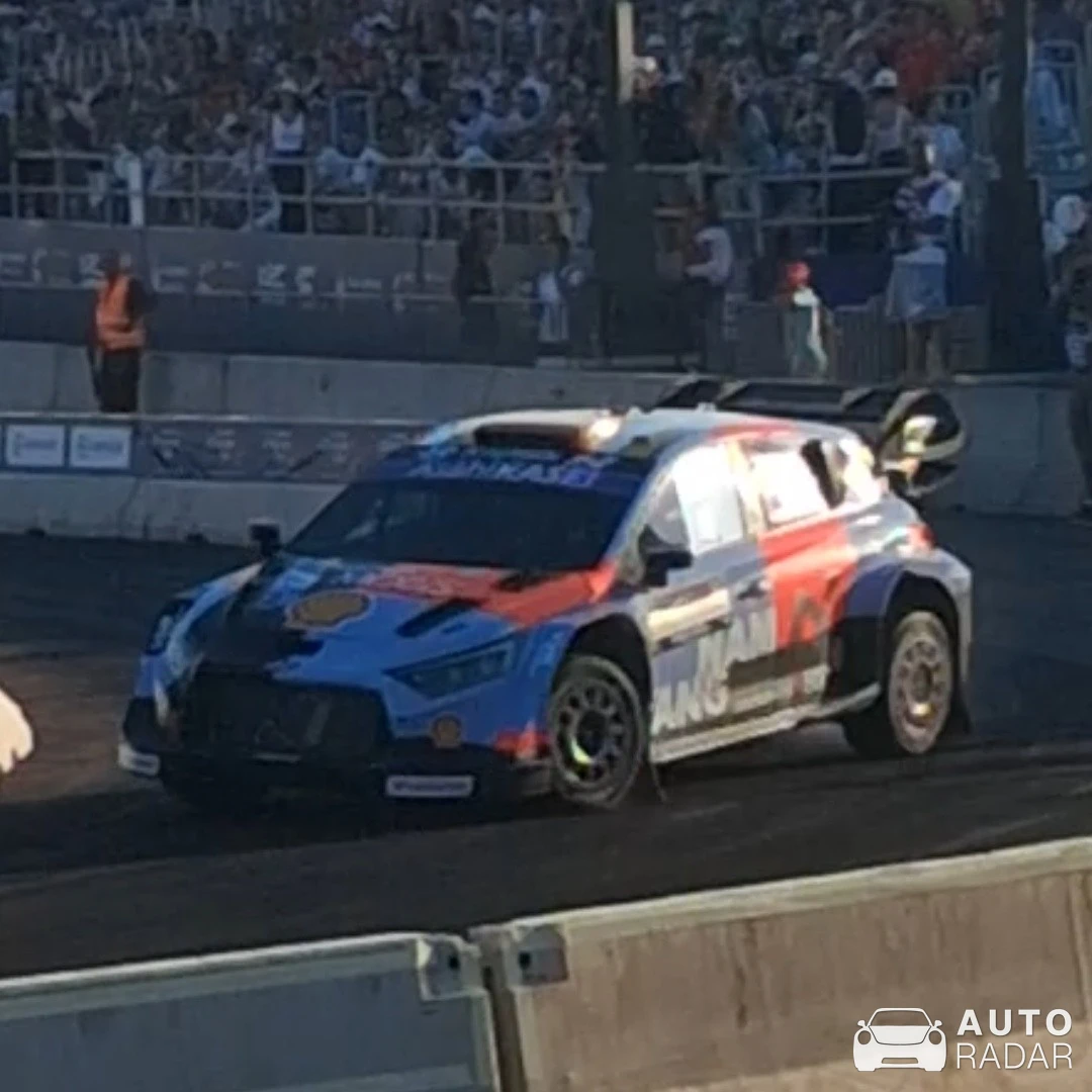 Hyundai i20 N WRC spotted in Elliniko
