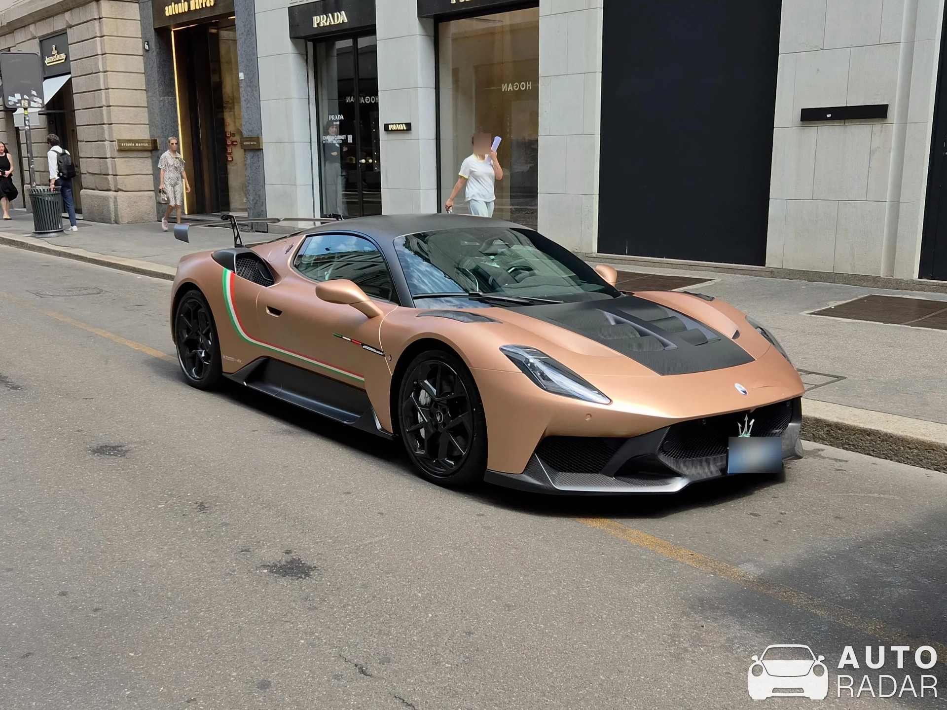 Maserati MC20 GT2 Stradale spotted in Milano