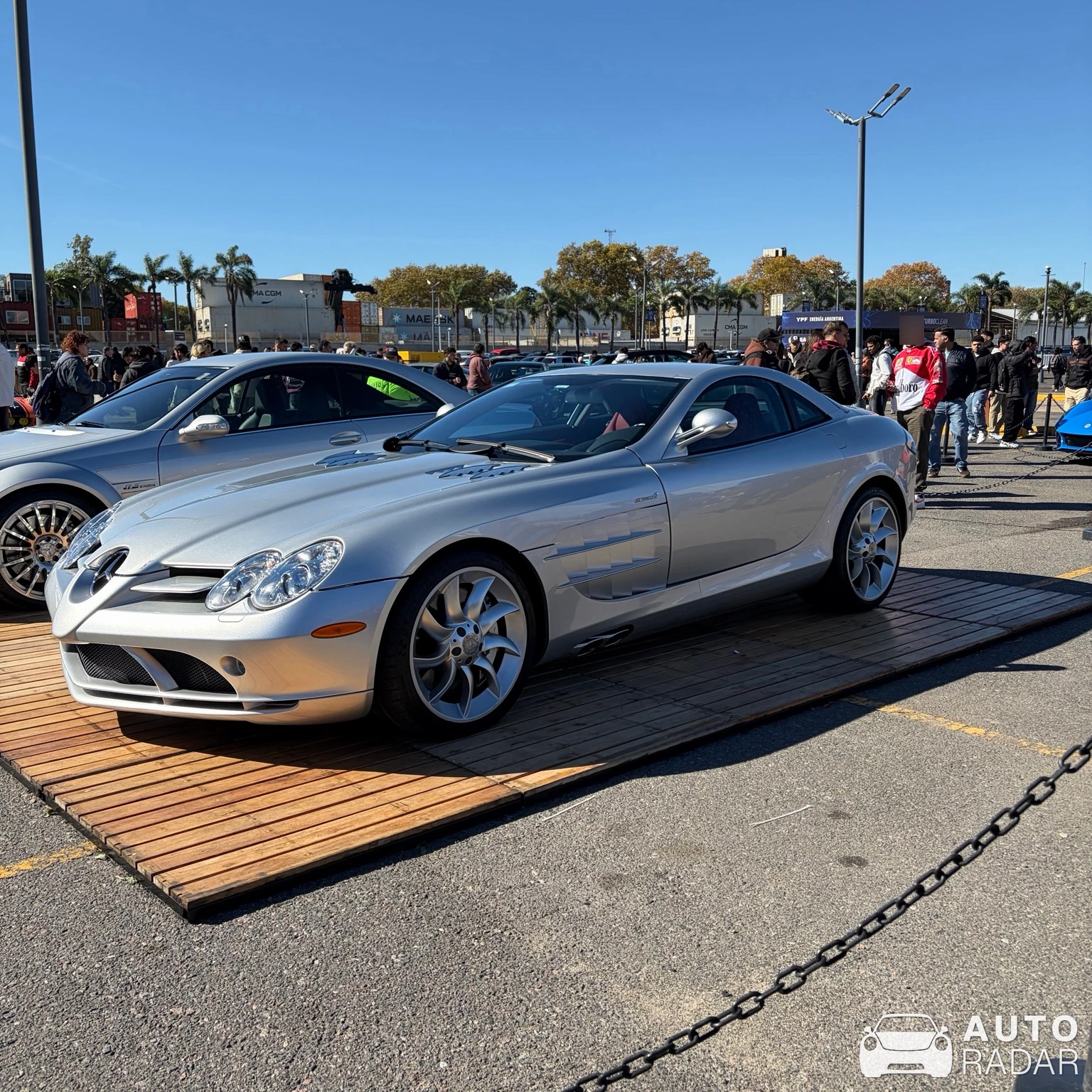 Mercedes-Benz SLR McLaren spotted in San Isidro