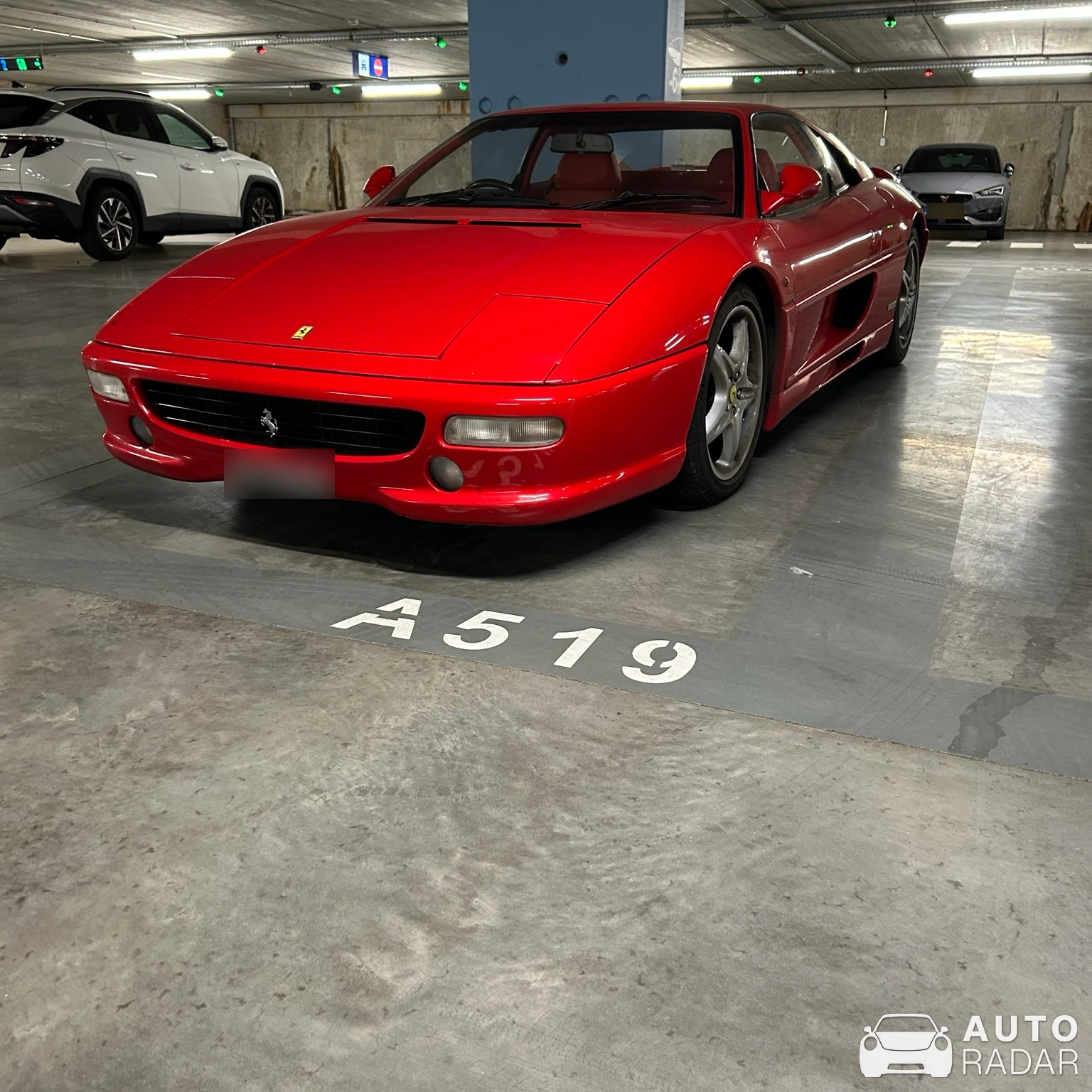 Ferrari F355 Berlinetta spotted in Brugge