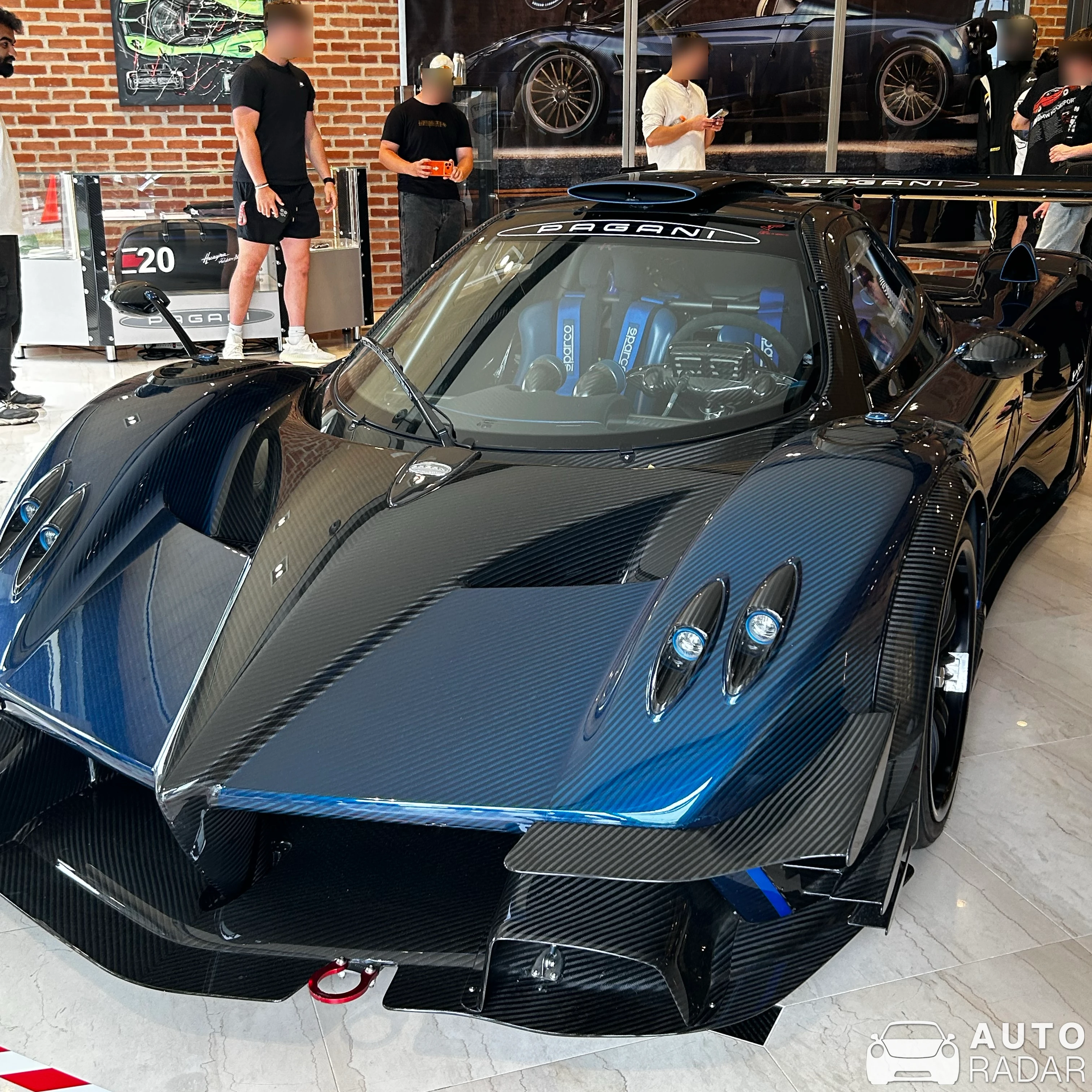Pagani Zonda R spotted in Greenwich