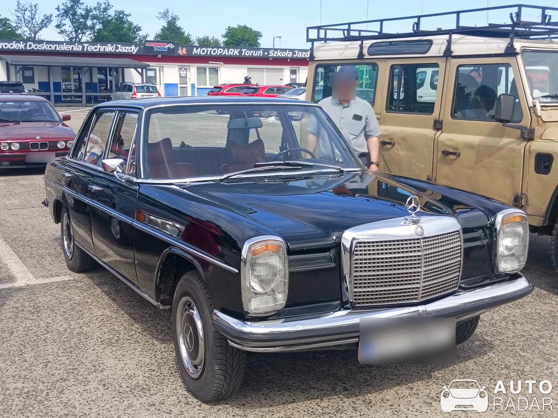 Mercedes-Benz W113 spotted in Toruń