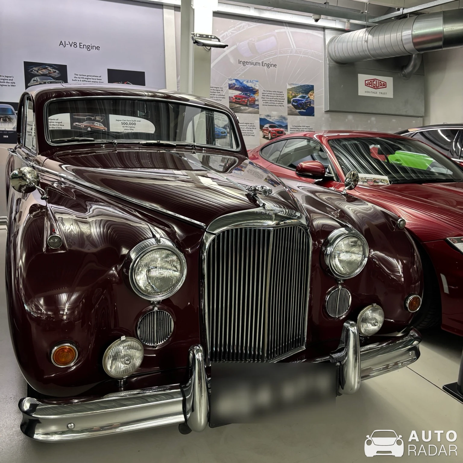 Jaguar Mark 2 spotted in Warwick