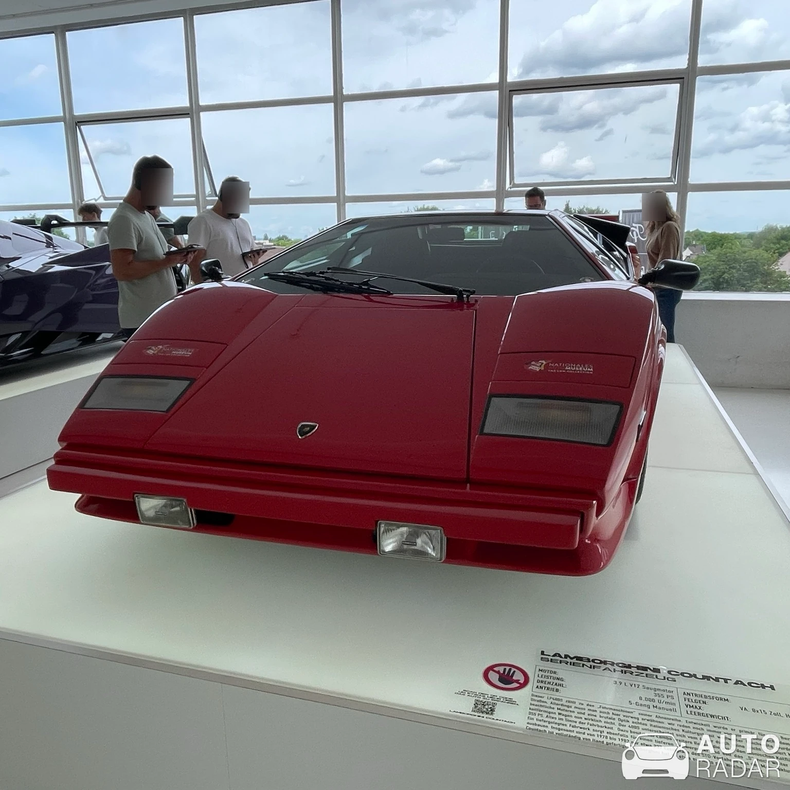 Lamborghini Countach LP400 spotted in Dortmund