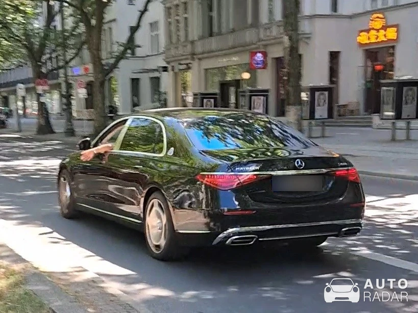 Mercedes-Maybach S-Klasse spotted in Berlin