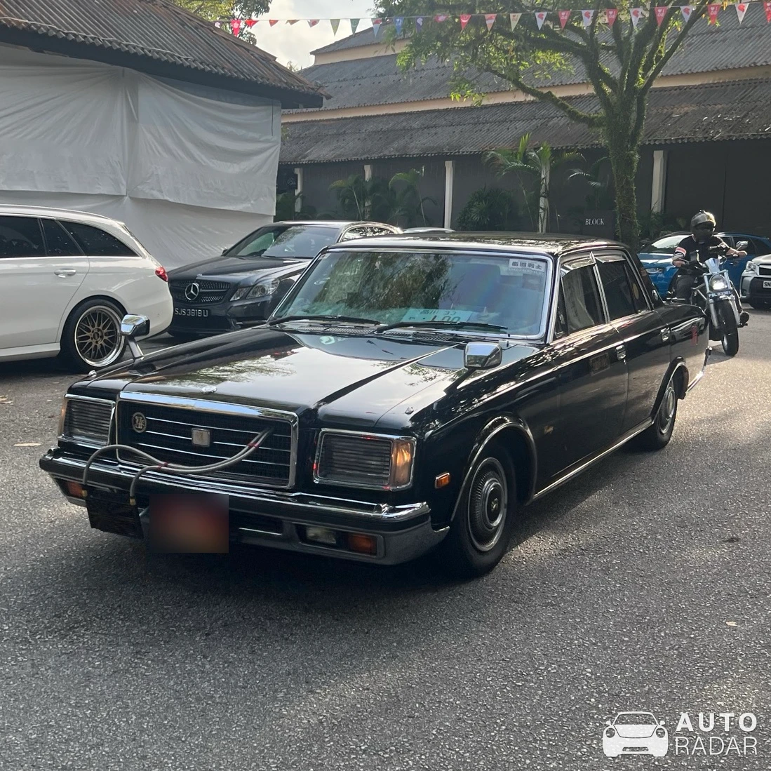 Toyota Century spotted in Singapore