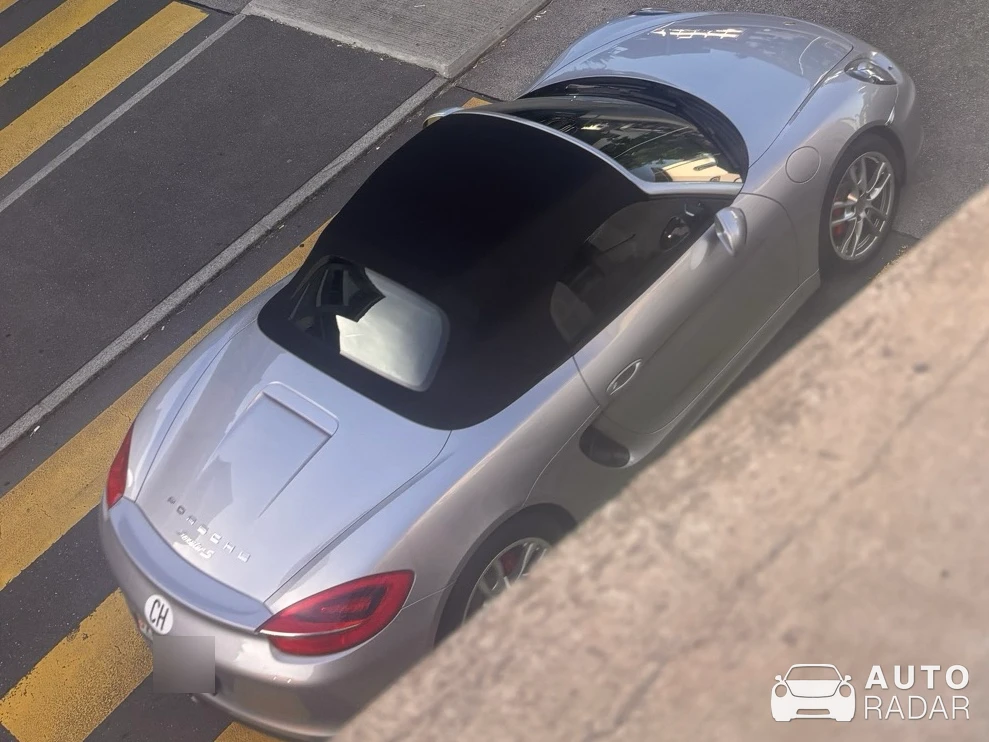 Porsche 981 Boxster S spotted in Rüti ZH
