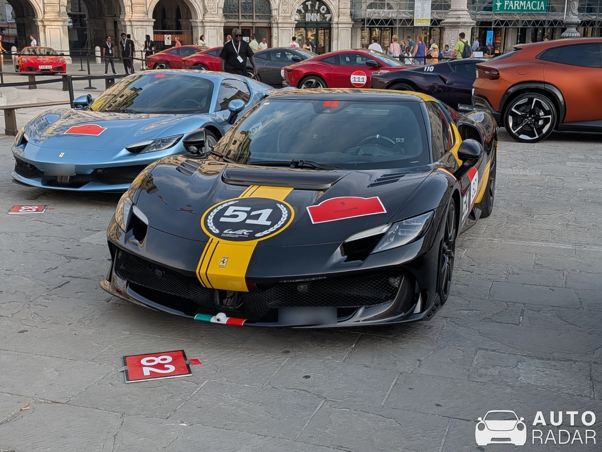 Ferrari 296 Speciale Piloti spotted in Trieste